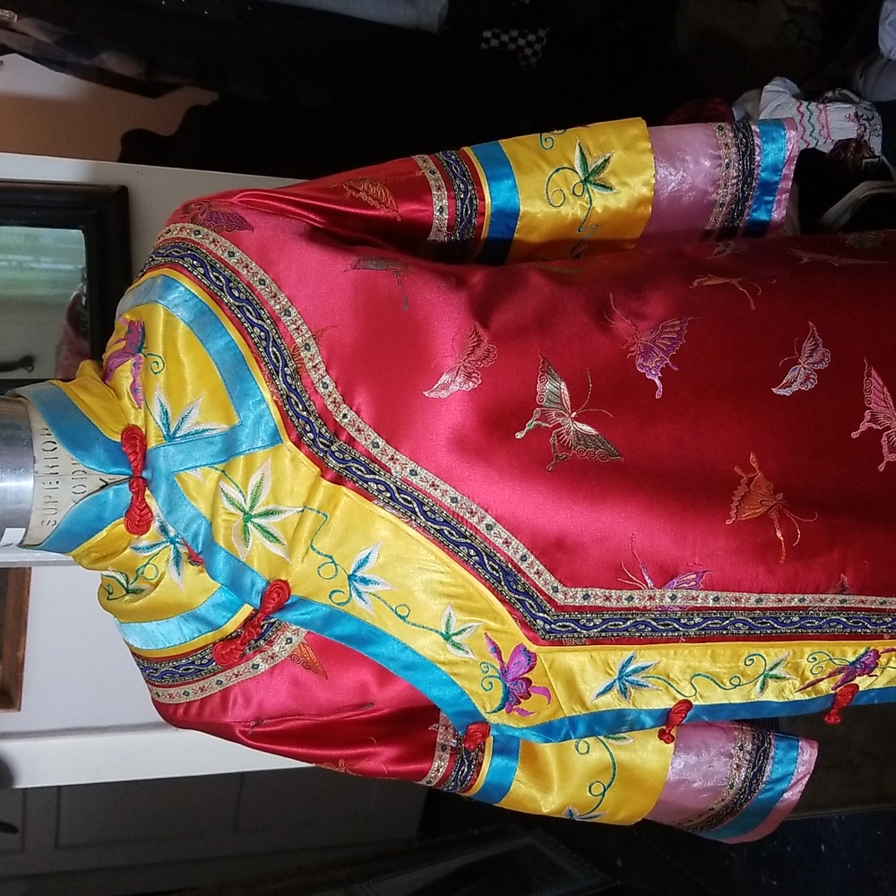 Traditional Chinese Ancient Qing Dynasty Imperial Concubine Dress Costume